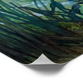 Thoreau Fischerei am Walden Pond durch N. C. Wyeth Poster (Ecke)