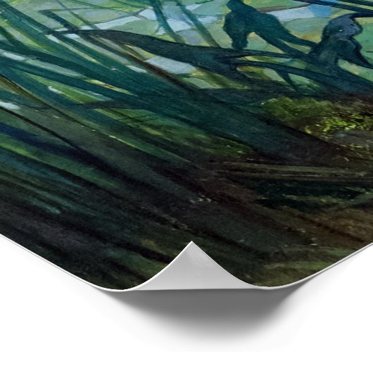 Thoreau Fischerei am Walden Pond durch N. C. Wyeth Poster (Ecke)