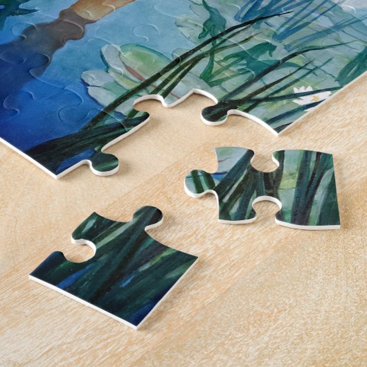 Thoreau Fischerei am Walden Pond durch N. C. Wyeth Puzzle (Seite)