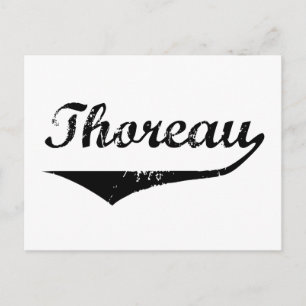 Thoreau Postkarte