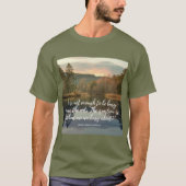 Thoreau Productions Quote T - Shirt (Vorderseite)
