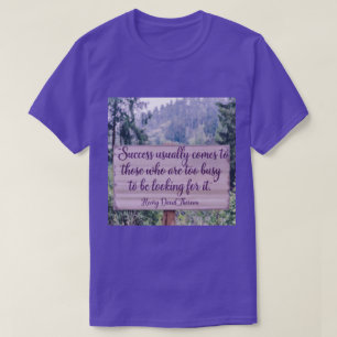 Thoreau Quote T - Shirt