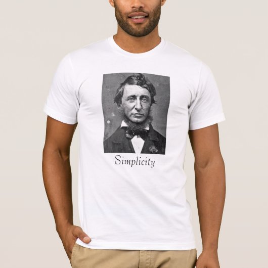 Thoreau T-Shirt (Vorderseite)