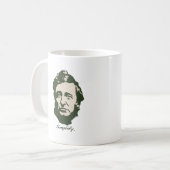 Thoreau - vereinfachen Sie Kaffeetasse (Vorderseite Links)