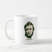 Thoreau - vereinfachen Sie Kaffeetasse (Links)