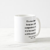 Thoreau Zitat 4a Kaffeetasse (VorderseiteRechts)