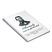 "Thoreaually Unbeeindruckt" SpiralNotebook Notizblock (Rechte Seite)