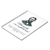 "Thoreaually Unbeeindruckt" SpiralNotebook Notizblock (Linke Seite)