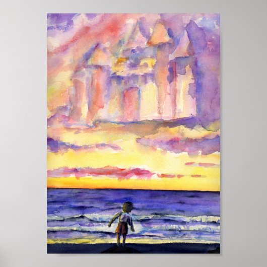 Thoreau's Sunset Poster (Vorne)