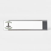 Thorenhammer Schreibtischnamensplakette (Vorderseite )