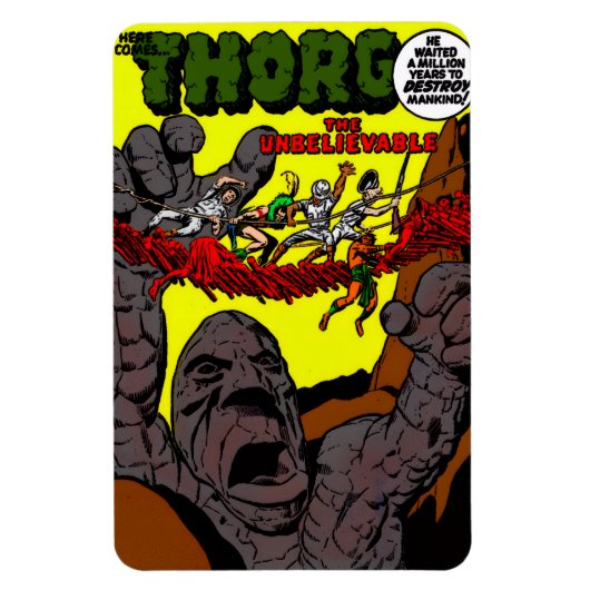 "THORG" Classic Comics Magnet (Vertikal)