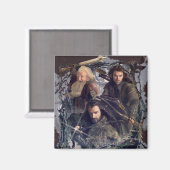 Thorin, Kili und Balin Graphic Magnet (Vorderseite/Rückseite)
