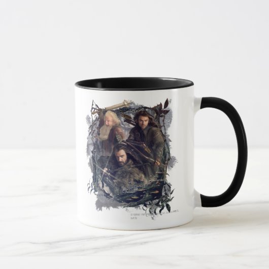 Thorin, Kili und Balin Graphic Tasse (Rechts)