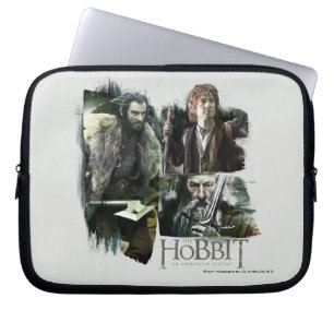 THORIN OAKENSHIELD™, BILBO BAGGINS™ & Gandalf Art Laptopschutzhülle