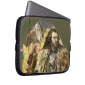 THORIN OAKENSHIELD™, BILBO BAGGINS™, Gandalf Laptopschutzhülle (Vorne Rechts)