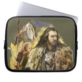 THORIN OAKENSHIELD™, BILBO BAGGINS™, Gandalf Laptopschutzhülle (Vorderseite)