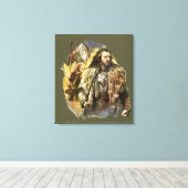 THORIN OAKENSHIELD™, BILBO BAGGINS™, Gandalf Leinwanddruck (Insitu (Holzboden))