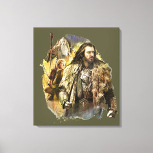 THORIN OAKENSHIELD™, BILBO BAGGINS™, Gandalf Leinwanddruck