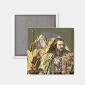 THORIN OAKENSHIELD™, BILBO BAGGINS™, Gandalf Magnet (Vorderseite/Rückseite)