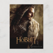 THORIN OAKENSHIELD™ Character Poster 1 Postkarte (Vorderseite)