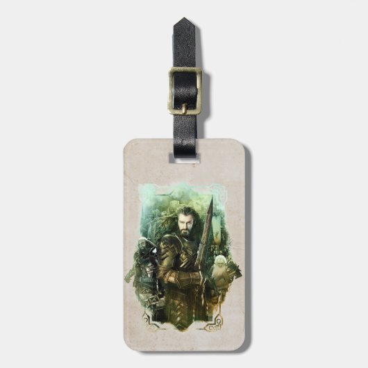 THORIN OAKENSHIELD™, Dwalin & Balin Graphic Gepäckanhänger (Vorderseite vertikal)