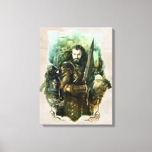 THORIN OAKENSHIELD™, Dwalin, & Balin Graphic Leinwanddruck (Vorderseite)