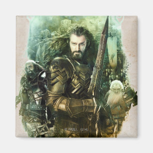THORIN OAKENSHIELD™, Dwalin & Balin Graphic Magnet