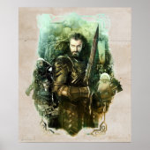 THORIN OAKENSHIELD™, Dwalin & Balin Graphic Poster (Vorne)