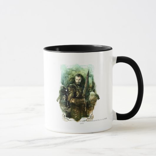 THORIN OAKENSHIELD™, Dwalin & Balin Graphic Tasse (Rechts)