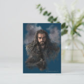 THORIN OAKENSHIELD™ Illustration Postkarte (Stehend Vorderseite)