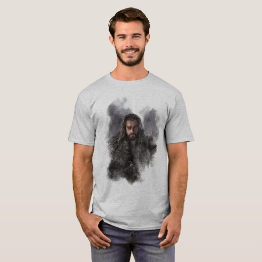 THORIN OAKENSHIELD™ Illustration T-Shirt (Vorne ganz)
