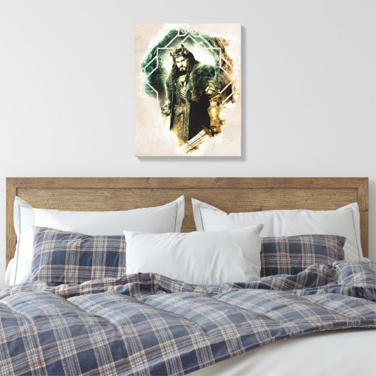 THORIN OAKENSHIELD™ - König unter dem Berg Leinwanddruck (Insitu (Schlafzimmer))