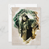 THORIN OAKENSHIELD™ - König unter dem Berg Postkarte (Vorne/Hinten)