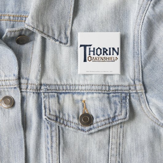 THORIN OAKENSHIELD™ Logo Blue Button (Beispiel)