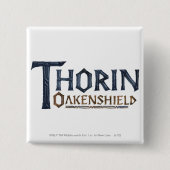 THORIN OAKENSHIELD™ Logo Blue Button (Vorderseite)