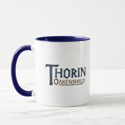 THORIN OAKENSHIELD™ Logo Blue Tasse (Links)