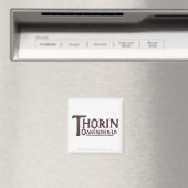 THORIN OAKENSHIELD™ Logo Brown Magnet (In Situ (Geschirrspüler))