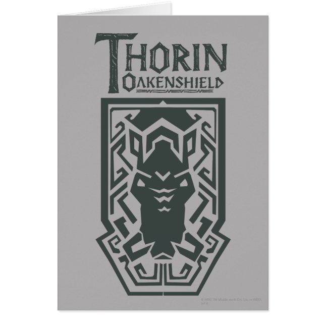 THORIN OAKENSHIELD™ Schildsymbol (Vorne)