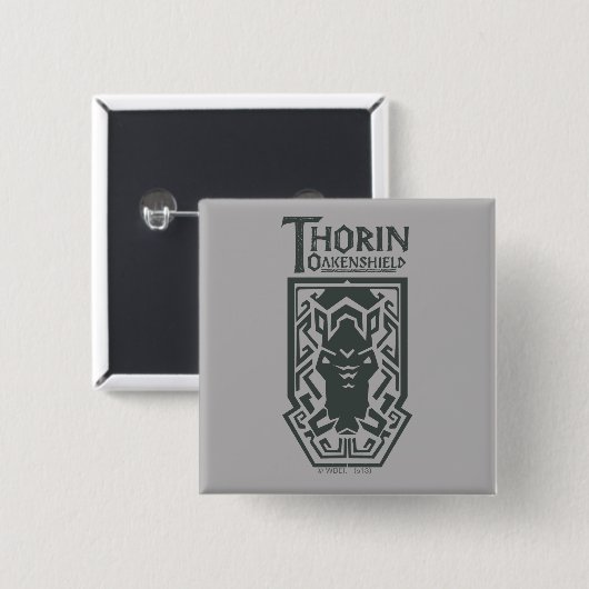 THORIN OAKENSHIELD™ Schildsymbol Button (Vorne & Hinten)