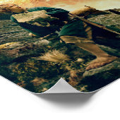 THORIN OAKENSHIELD™ und BILBO BAGGINS™ in Erebor Poster (Ecke)