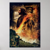 THORIN OAKENSHIELD™ und BILBO BAGGINS™ in Erebor Poster (Vorne)