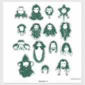 THORIN OAKENSHIELD™ und Company Hair Aufkleber (Blatt)