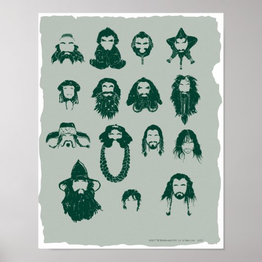 THORIN OAKENSHIELD™ und Company Hair Poster (Vorne)