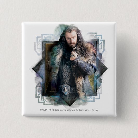 THORIN OAKENSHIELD™-Zeichen, grafisch Button (Vorderseite)
