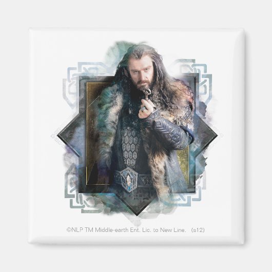 THORIN OAKENSHIELD™-Zeichen, grafisch Magnet (Vorne)