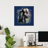 THORIN OAKENSHIELD™-Zeichen, grafisch Poster (Heimbüro)
