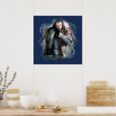 THORIN OAKENSHIELD™-Zeichen, grafisch Poster (Küche)