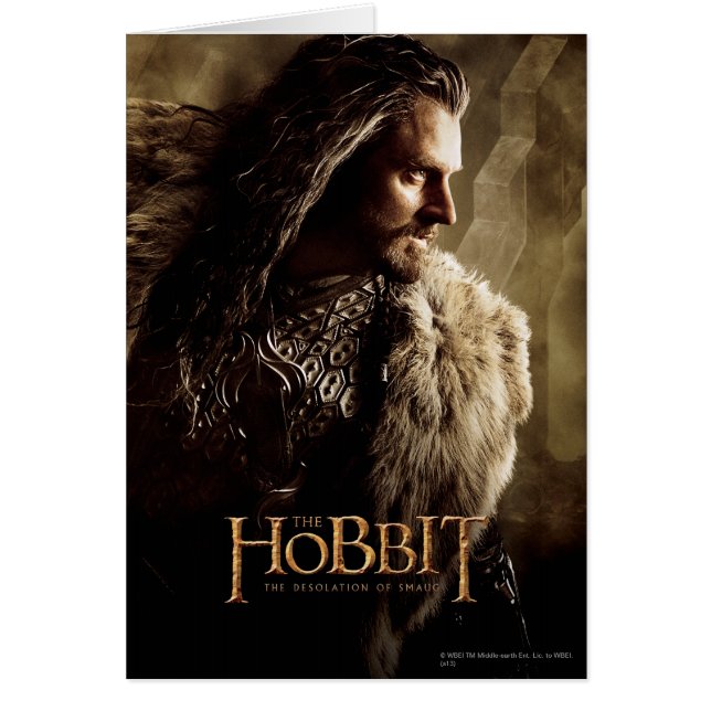 THORIN OAKENSHIELD™ Zeichenposter 1 (Vorne)