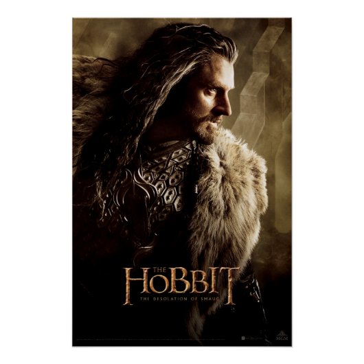 THORIN OAKENSHIELD™ Zeichenposter 1 Poster (Vorderseite)