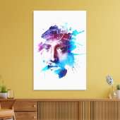 Thorn Crown Jesus Christus Leidenschaft Abstrakte Leinwanddruck (Insitu (Wohnzimmer))